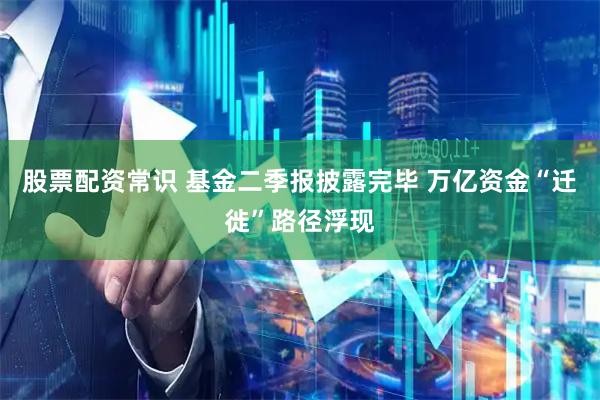 股票配资常识 基金二季报披露完毕 万亿资金“迁徙”路径浮现