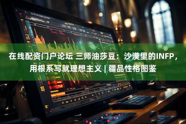 在线配资门户论坛 三师油莎豆：沙漠里的INFP，用根系写就理想主义 | 疆品性格图鉴